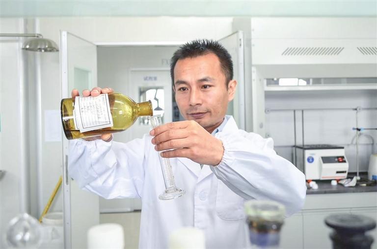 马宏鹏　兰州新区报记者　姜波　摄