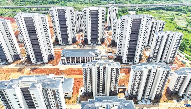 九江赛城湖新城安置小区三期即将竣工（图）