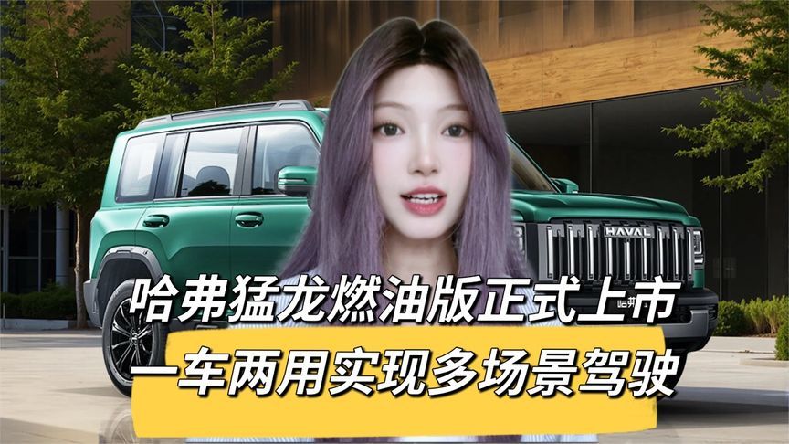 13.69万起！哈弗猛龙燃油版上市，2.0T带后锁和9种驾驶模式