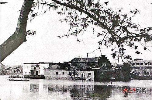 20世纪30年代拍摄的杏花楼(资料图)。