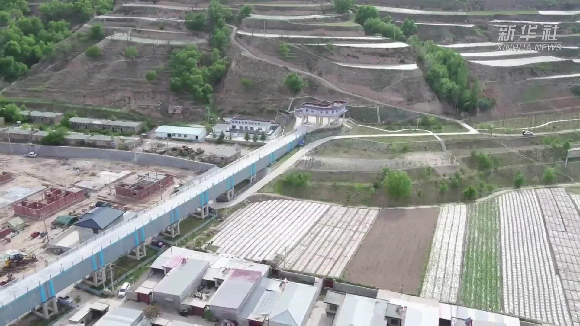 甘肃定西：引洮工程抗旱保供为农田精准“解渴”