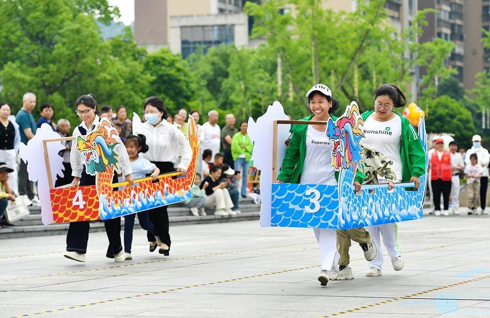 銅鼓：多彩民俗迎端午（圖）