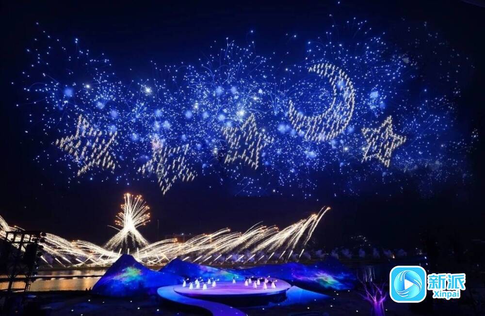 世界风筝公园烟花秀（资料图）