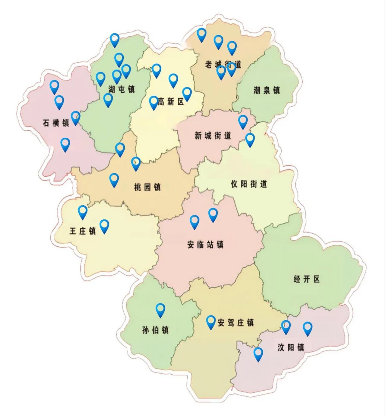 肥城市“熟地”地图 通讯员供图