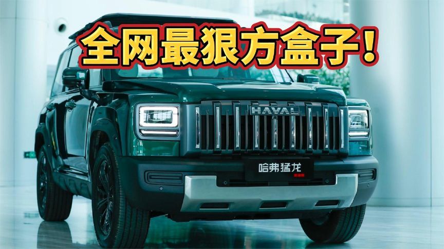 哈弗猛龙燃油版，全网最狠方盒子！13.69万买到真四驱+后桥锁