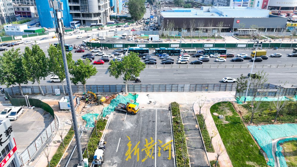 西客站片区添新路 东营路向南延伸