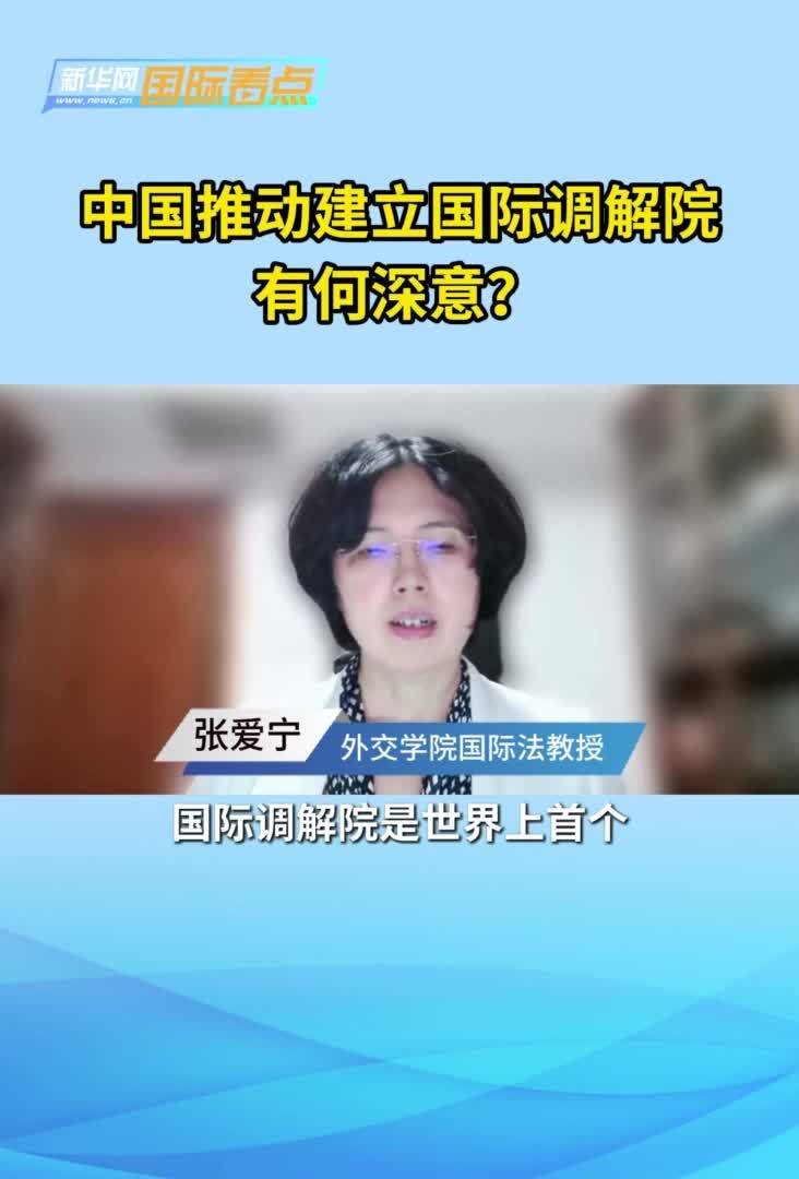 新华网国际看点|中国推动建立国际调解院有何深意？