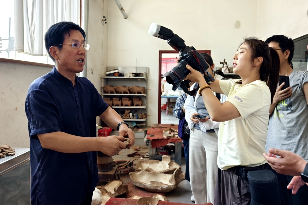 非遗工坊采风走进凤翔:泥塑技艺传承与乡村振兴的生动实践