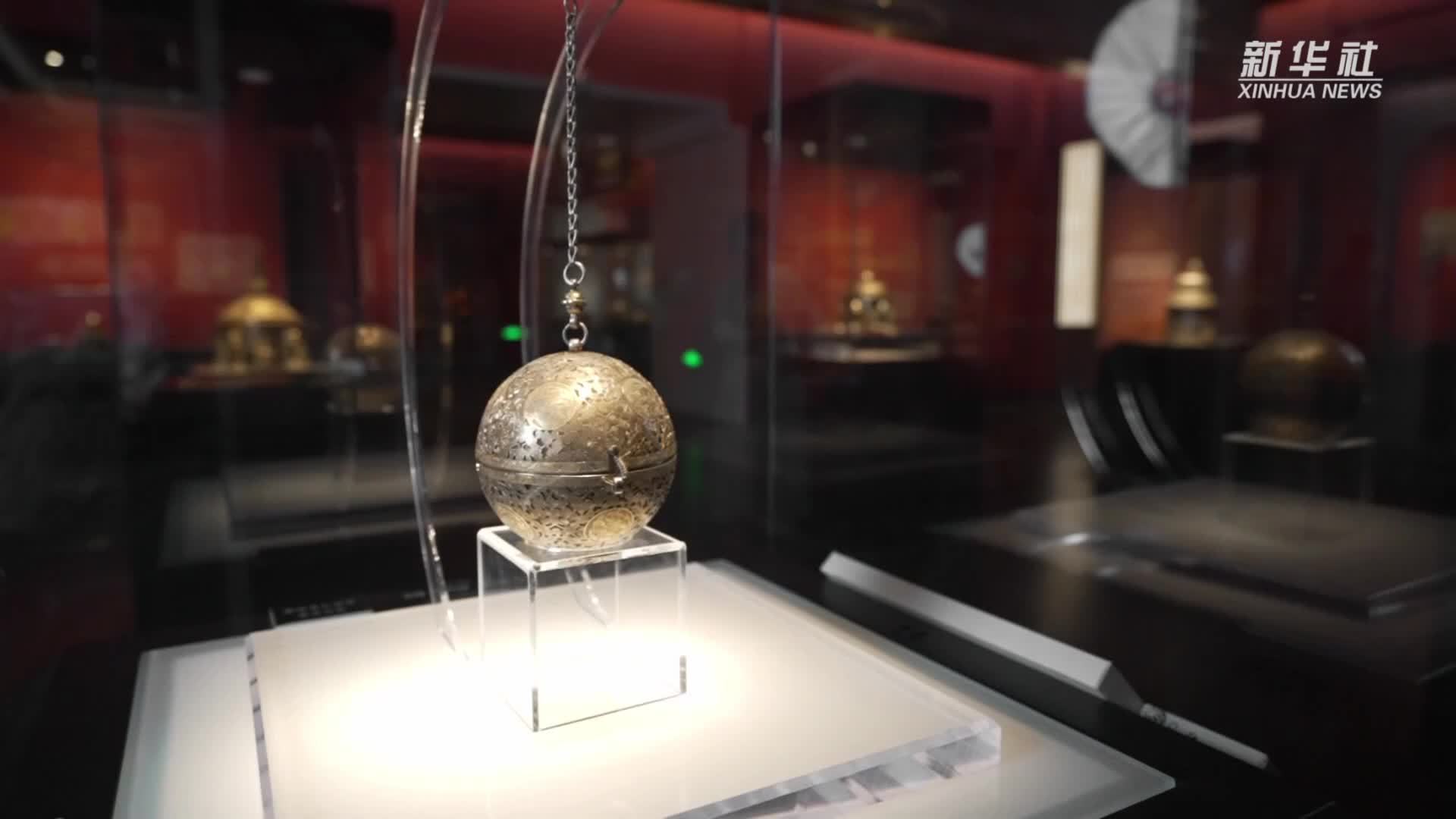 唐代端午银香囊 穿越千年的国风韵味