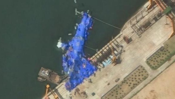 金正恩下令彻查，5人已被抓，不靠中国起重设备，朝鲜或独自扶船