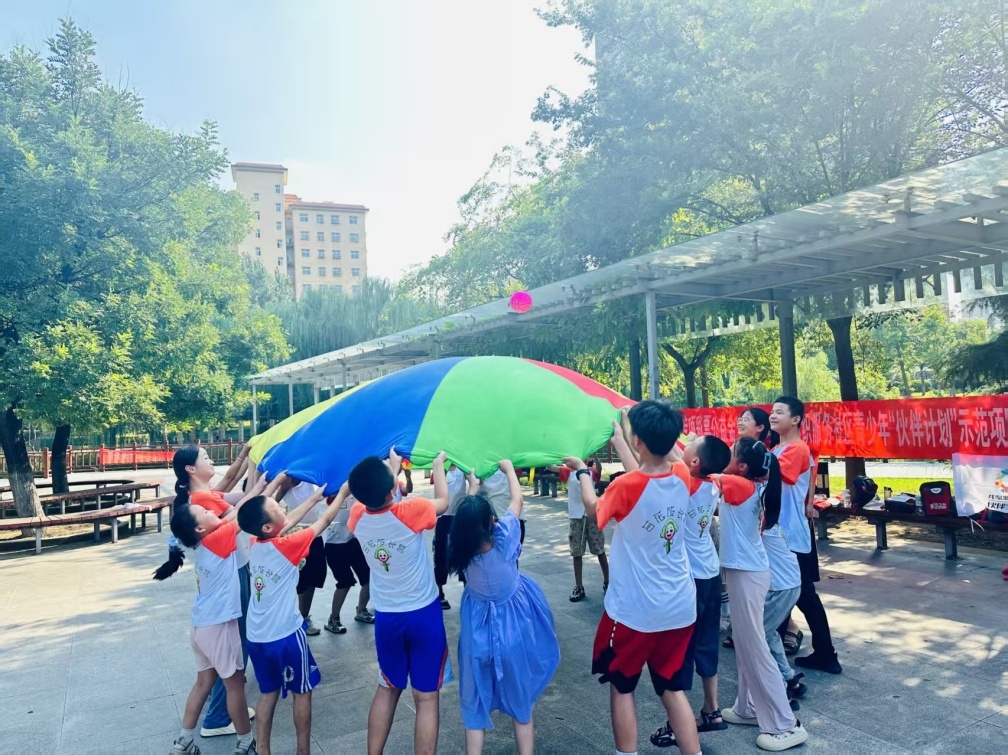 德州福彩举办留守儿童素质拓展课堂