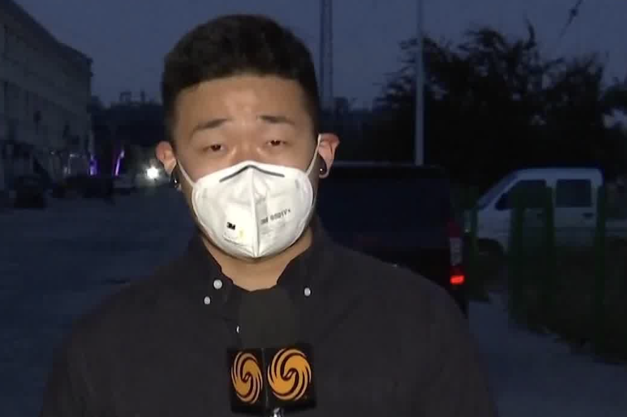 记者连线｜山东高密化工厂爆炸 附近商舖民宅遭震损