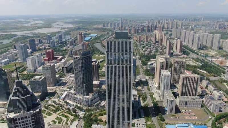 俯瞰哈尔滨新区