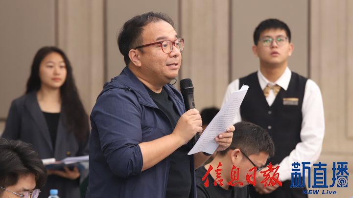 江西衛視提問