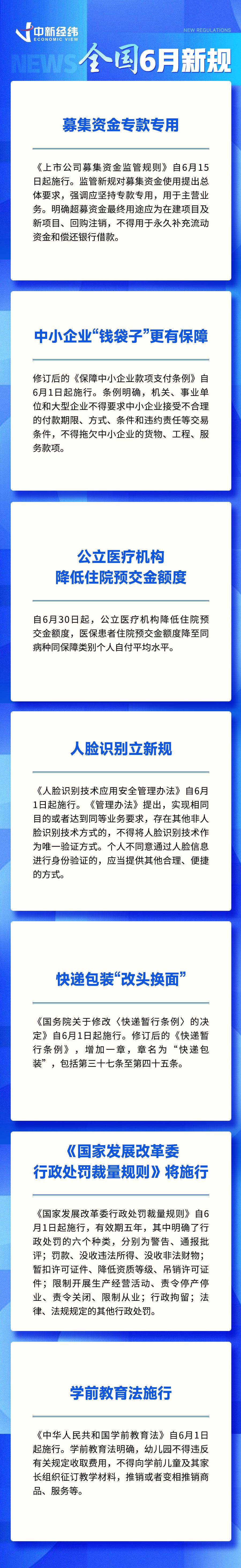 @江西人 6月起这些新规将影响你我生活