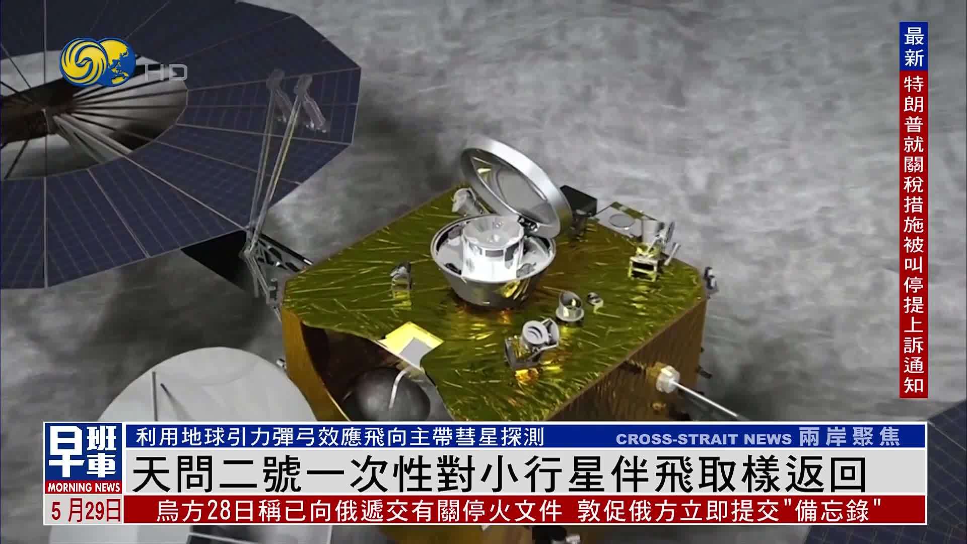 新闻背景｜天问二号一次性对小行星伴飞取样返回