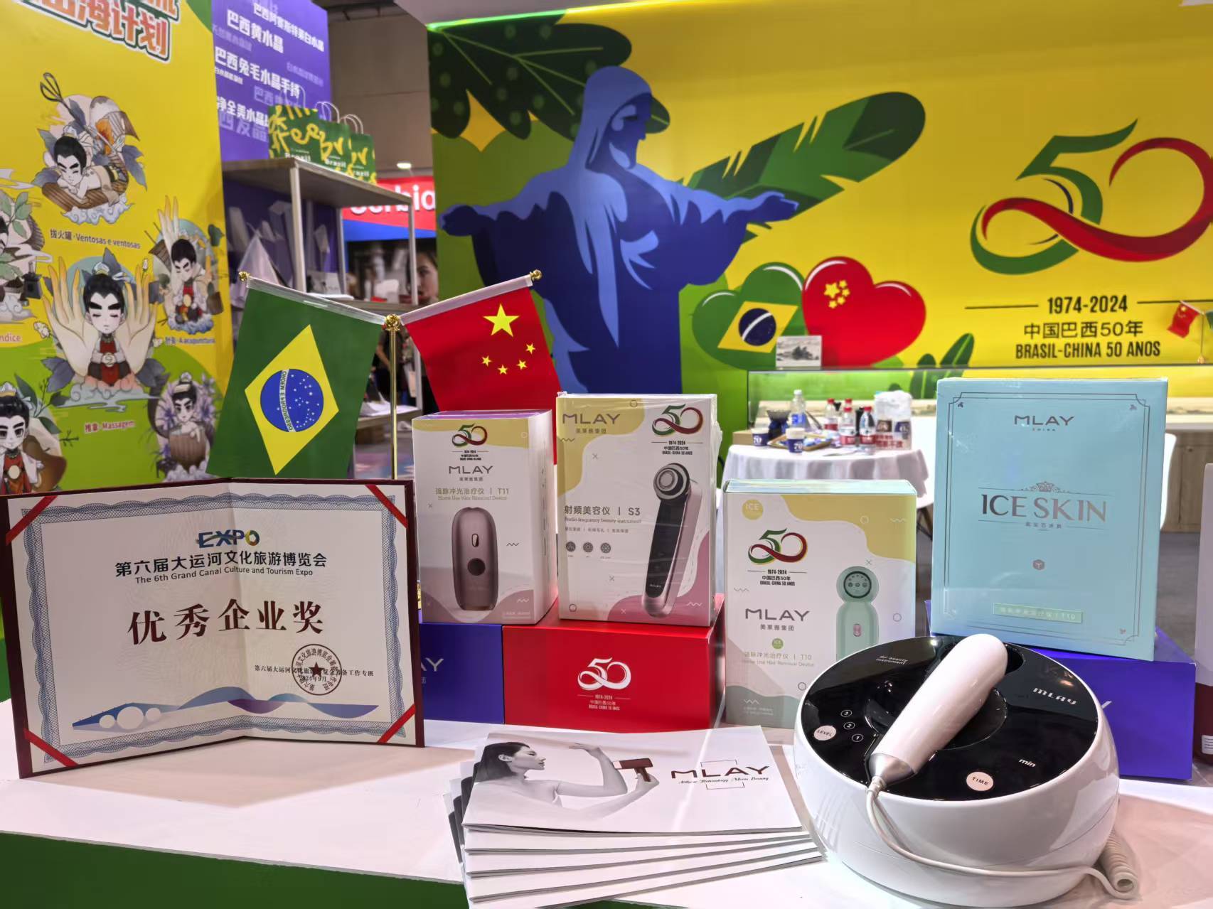 2024年，协会组织“中国巴西50年”主题参与大运河文化旅游博览会