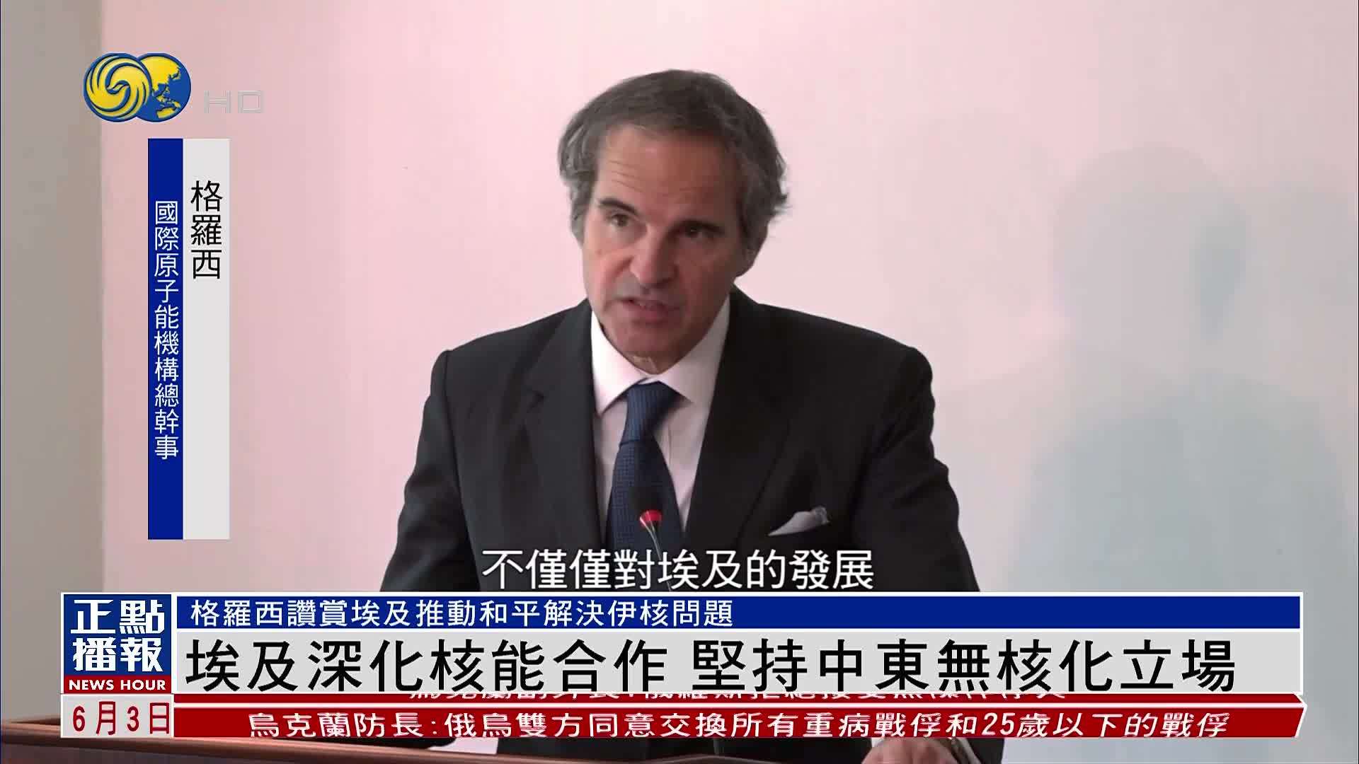 埃及深化核能合作 坚持中东无核化立场