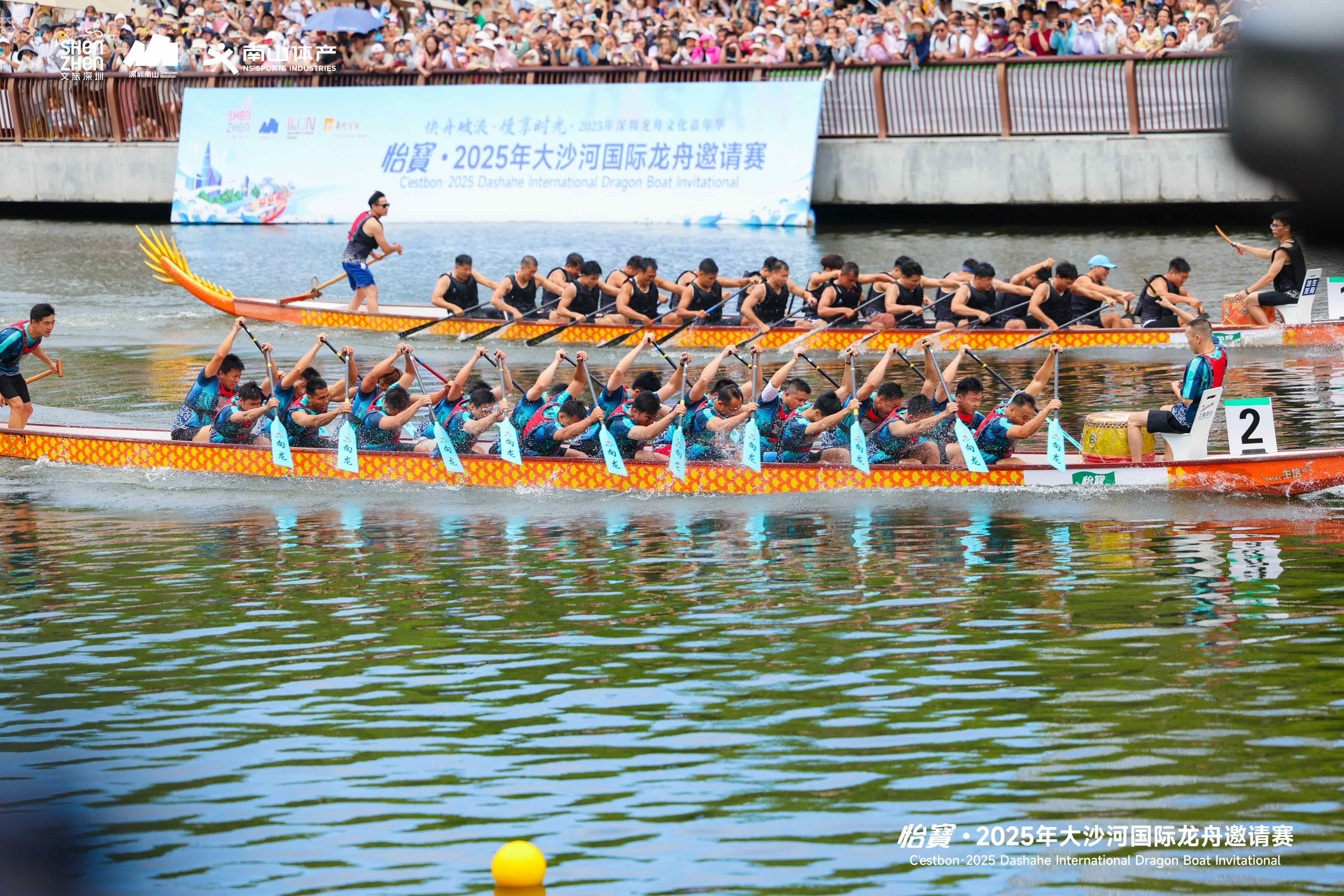 龙舟竞渡迎端午，怡寳・2025年大沙河国际龙舟邀请赛圆满举行