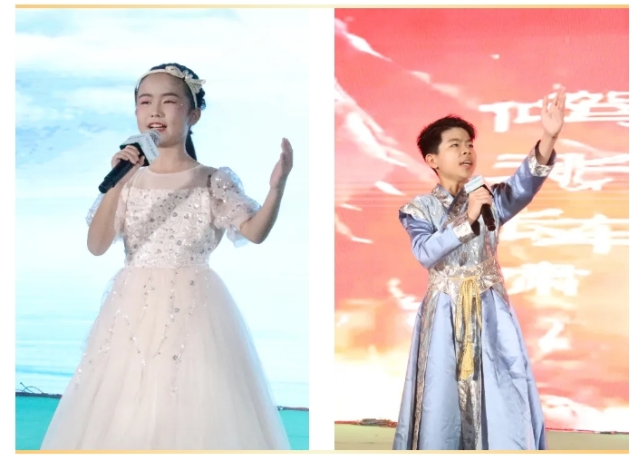 朗诵《中国话》和《满江红》