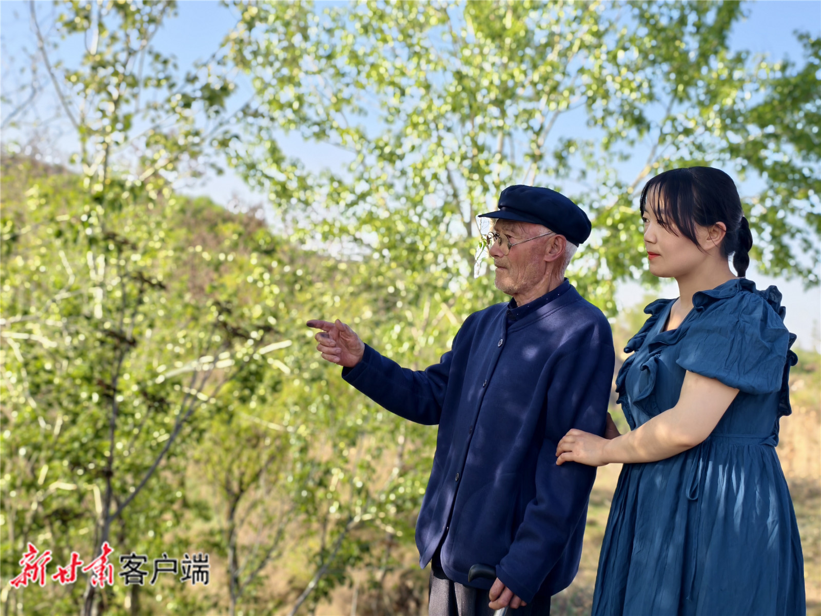 卢应忠种下的树长势良好