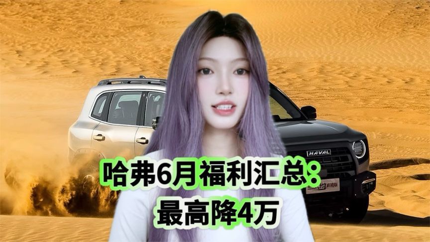 哈弗全系降价！二代H9直降破防，7.19万开走国潮H6