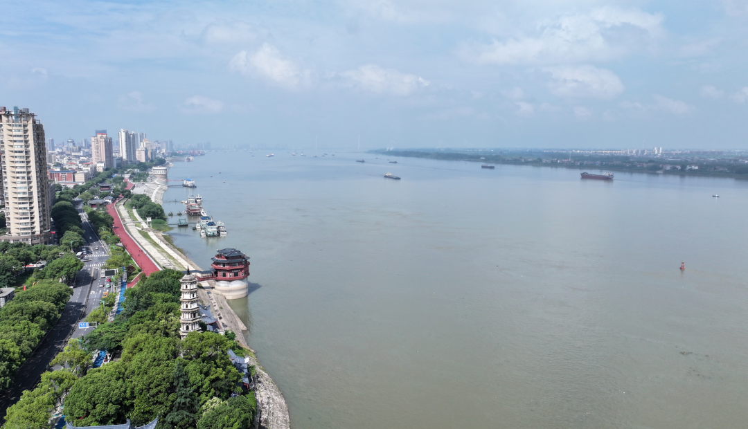 长江九江站水位上涨明显！九江已进入主汛期