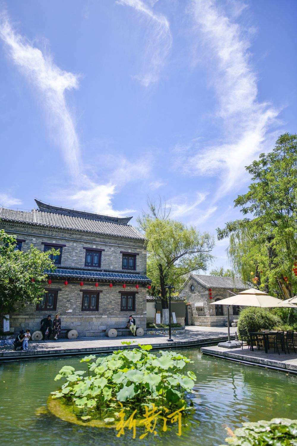 一年四季 泉在济南丨雨后蓝天白云碧水间 老城婉约如江南
