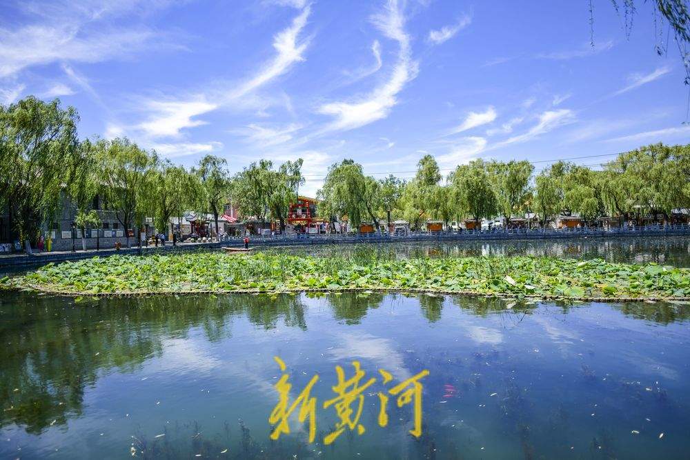 一年四季 泉在济南丨雨后蓝天白云碧水间 老城婉约如江南