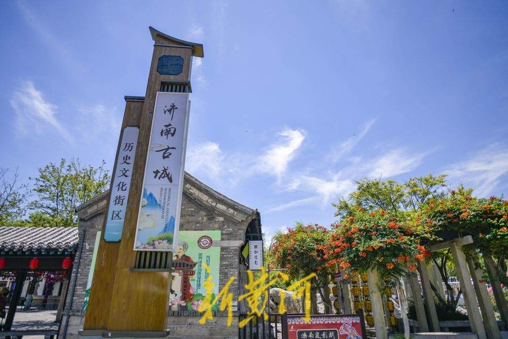 一年四季 泉在济南丨雨后蓝天白云碧水间 老城婉约如江南