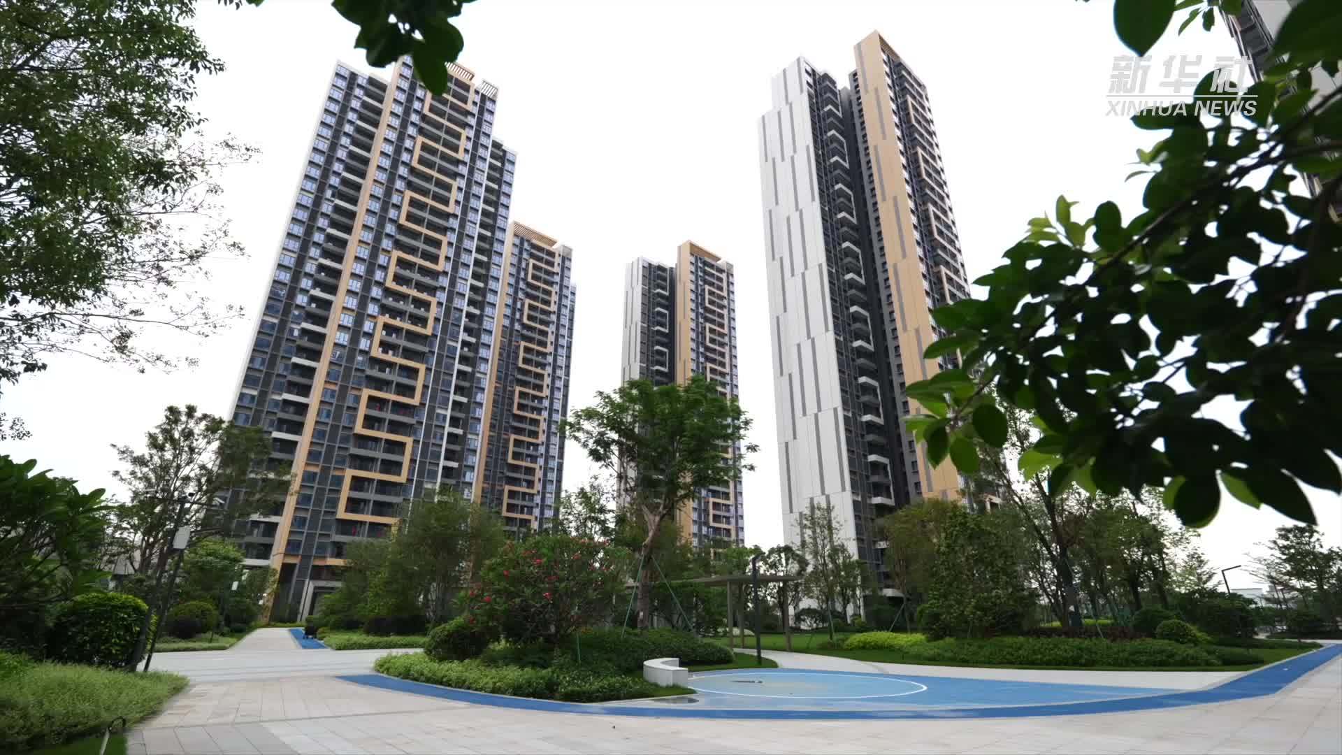 广州白云机场三期1476套安置房通过验收