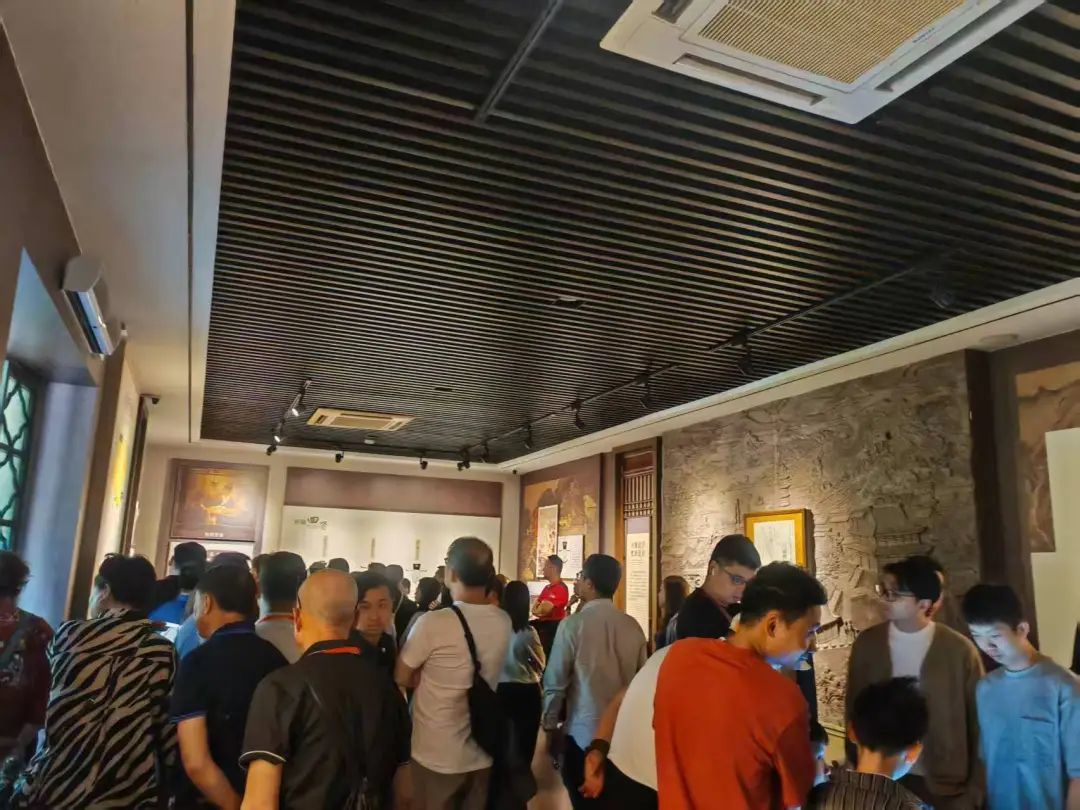 △文天祥紀念館內，游客參觀“狀元卷”（受訪單位供圖）