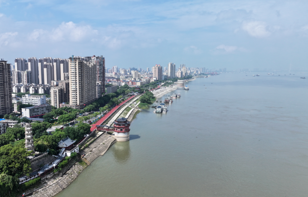 长江九江站水位上涨明显！九江已进入主汛期