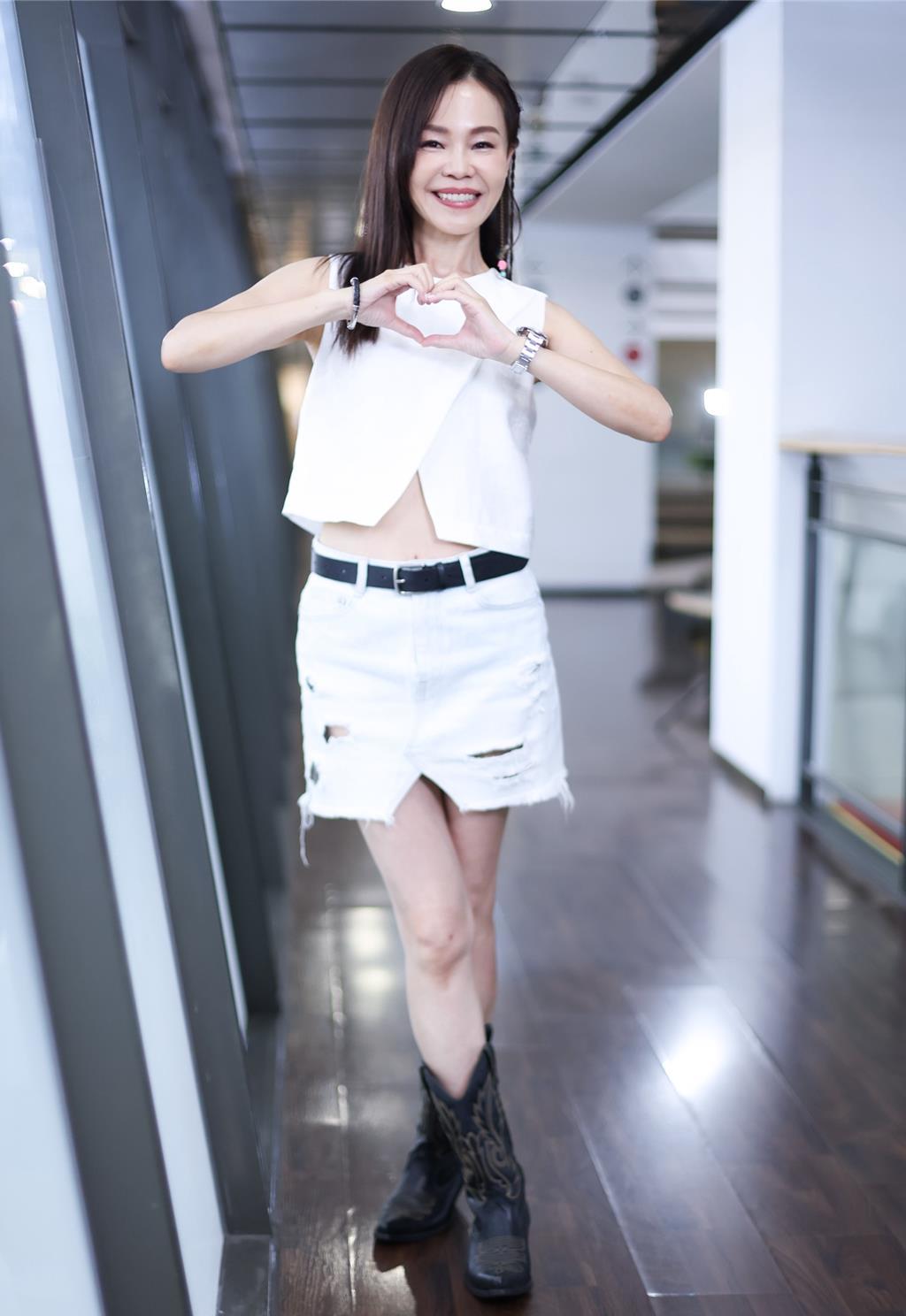 彭佳慧个性孝顺又暖心，跟家人感情深厚。（陈俊吉摄）