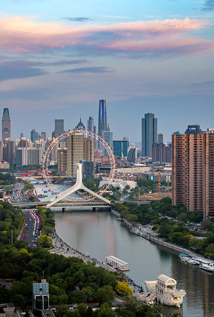 “天津之眼”摩天轮