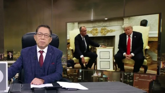 总编辑时间|特朗普会见德总理再次暴露无知，丢了美国人的脸