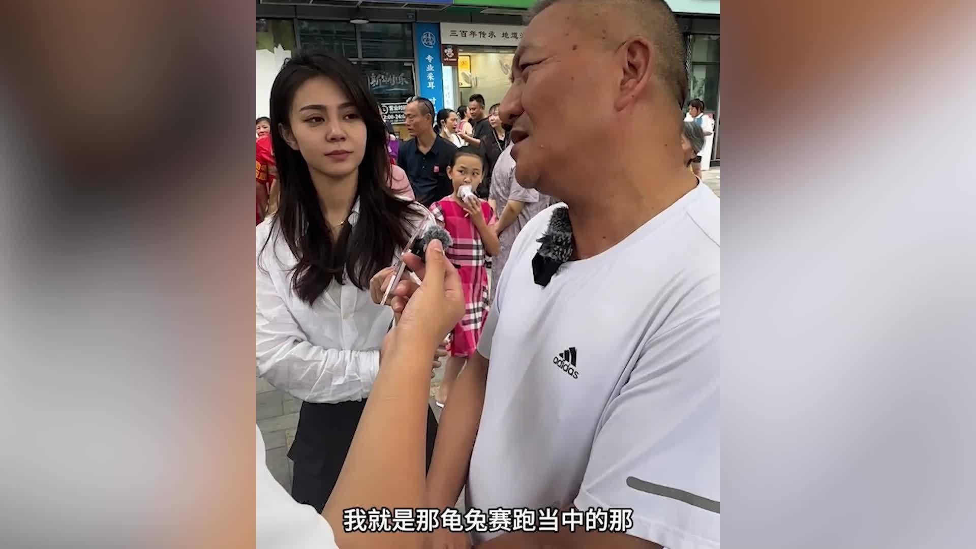 梁实称感觉考得没有去年好，以“龟兔赛跑”做类比称自己最后“能赢”