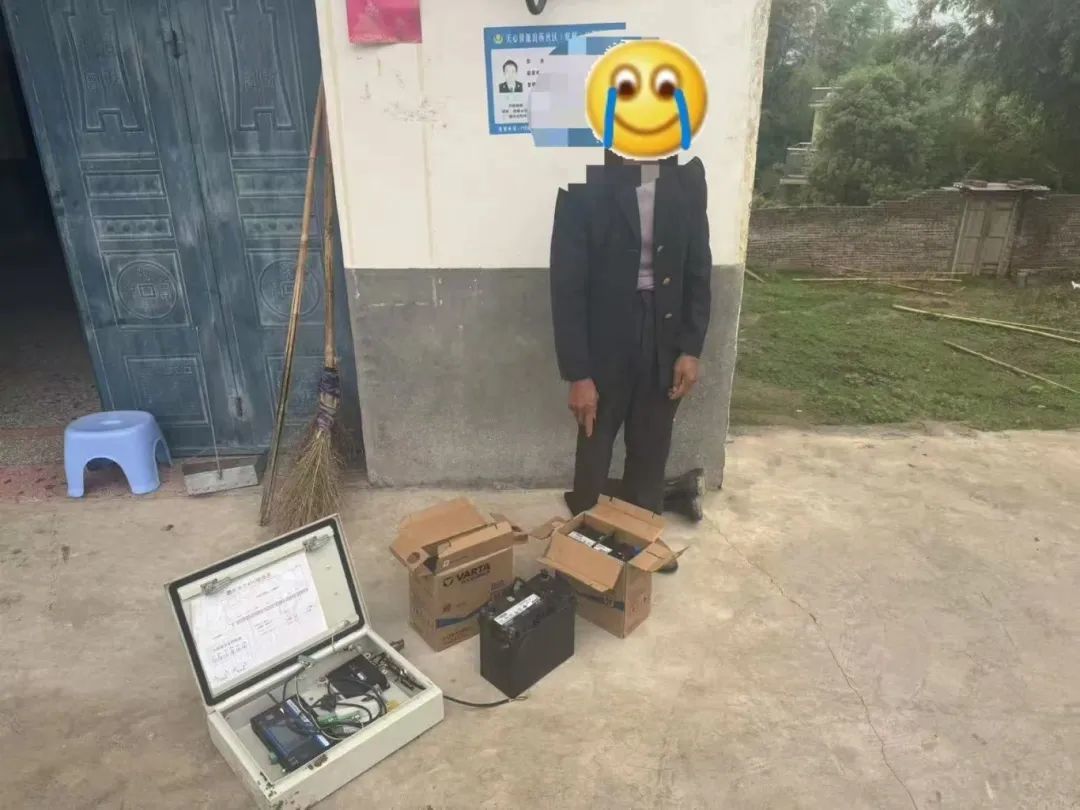 ▲近日,安远县公安局天心派出所抓获盗窃嫌疑人陈某。