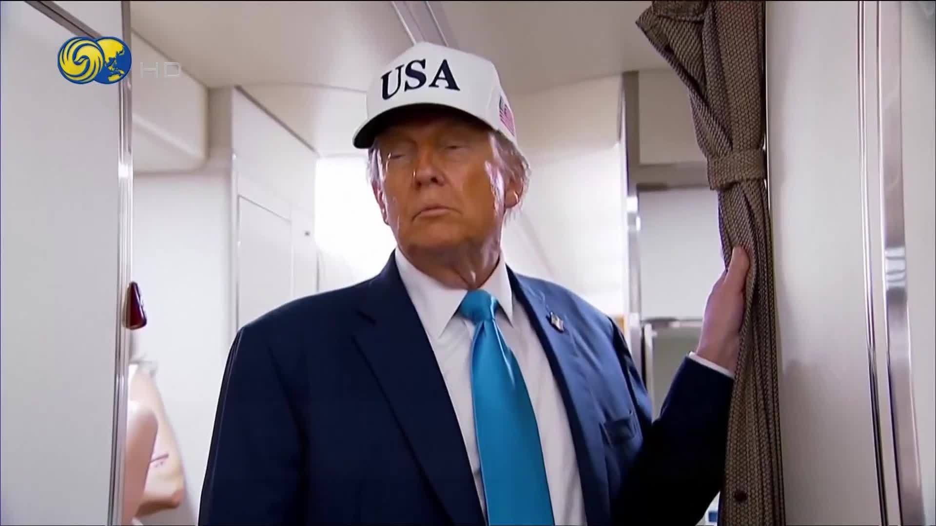 特朗普谈美国参议院对俄罗斯制裁新法案：尚未决定