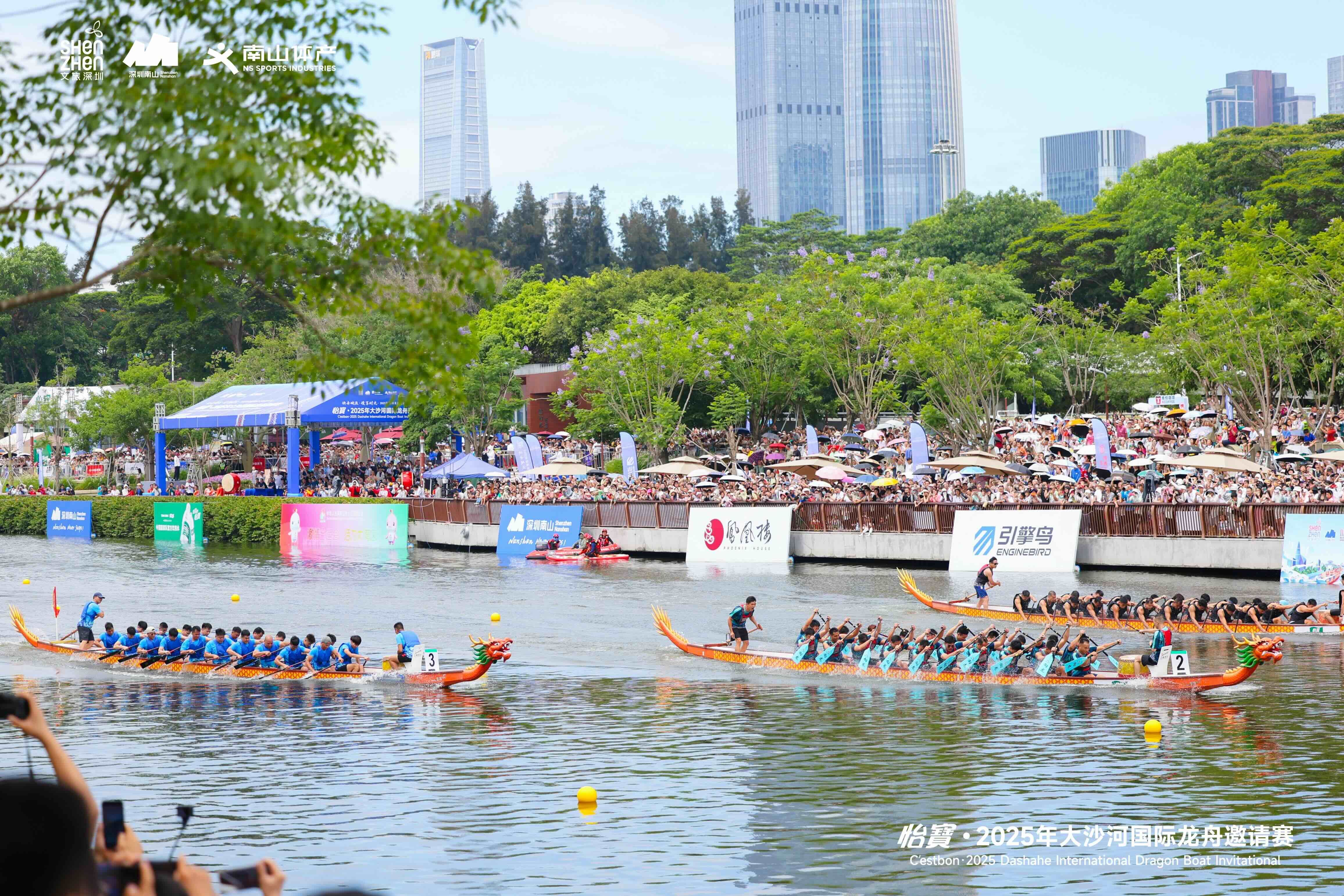 龙舟竞渡迎端午，怡寳・2025年大沙河国际龙舟邀请赛圆满举行