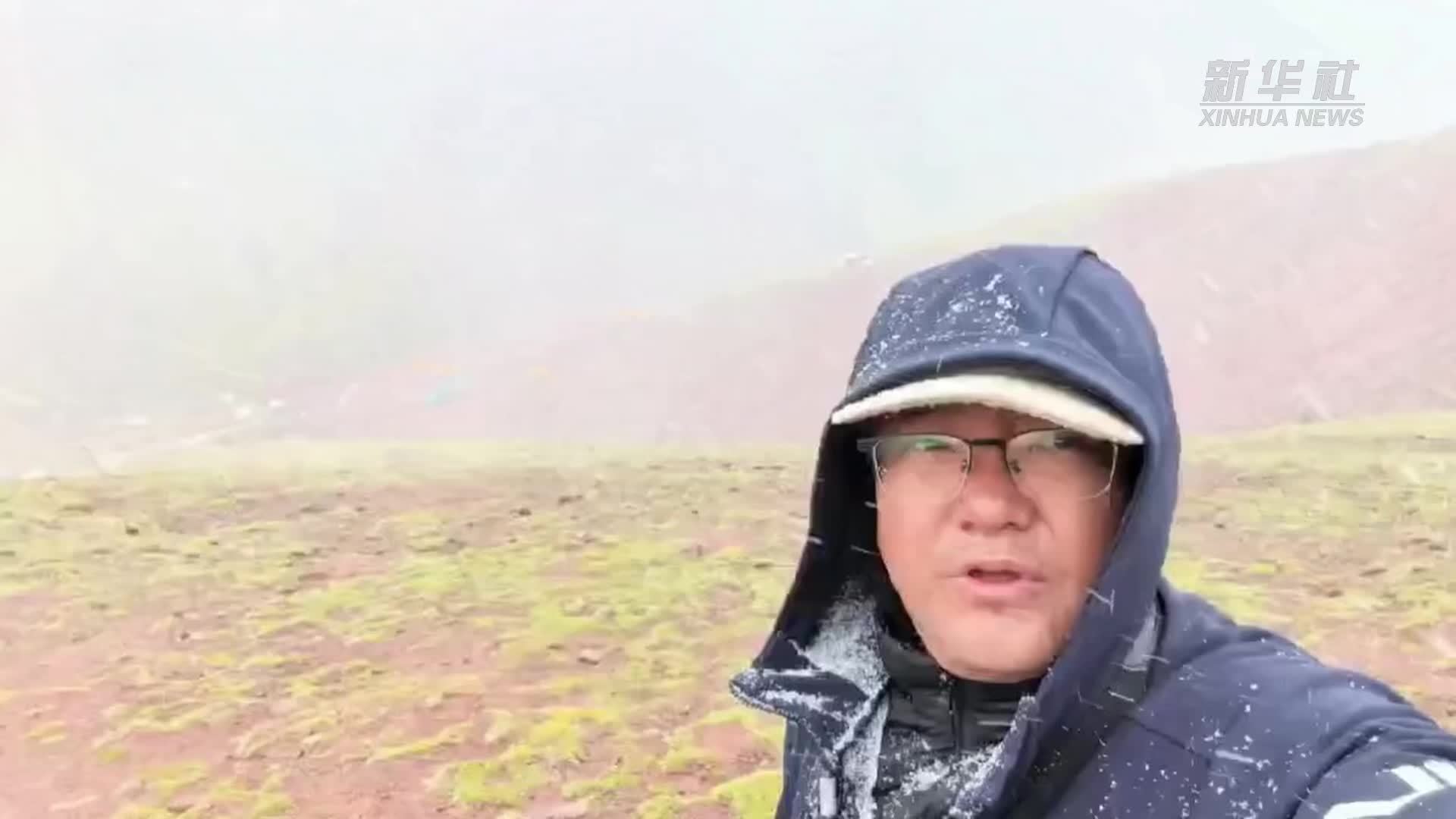 新华社记者直击西藏丁青县山体滑坡救援现场