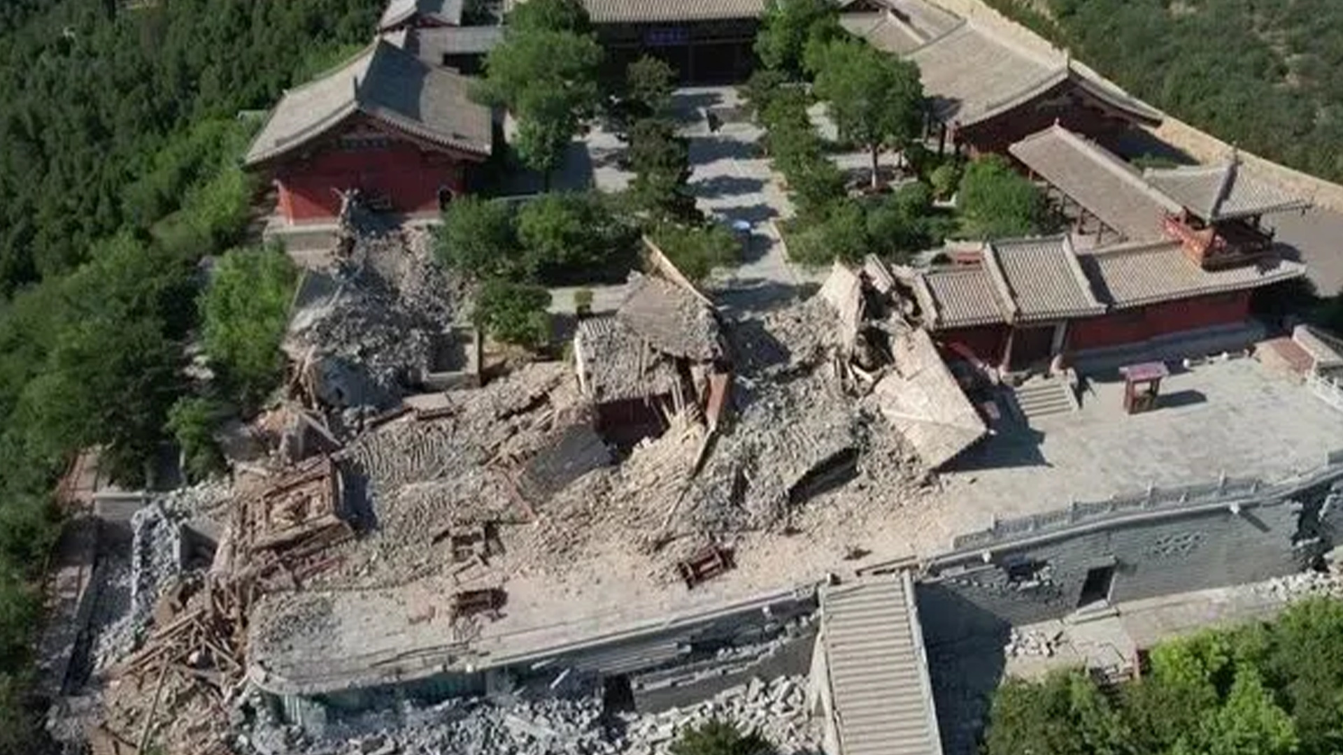 太原一博物馆部分建筑坍塌，官方通报：塌陷建筑物不属于文物，未造成人员伤亡