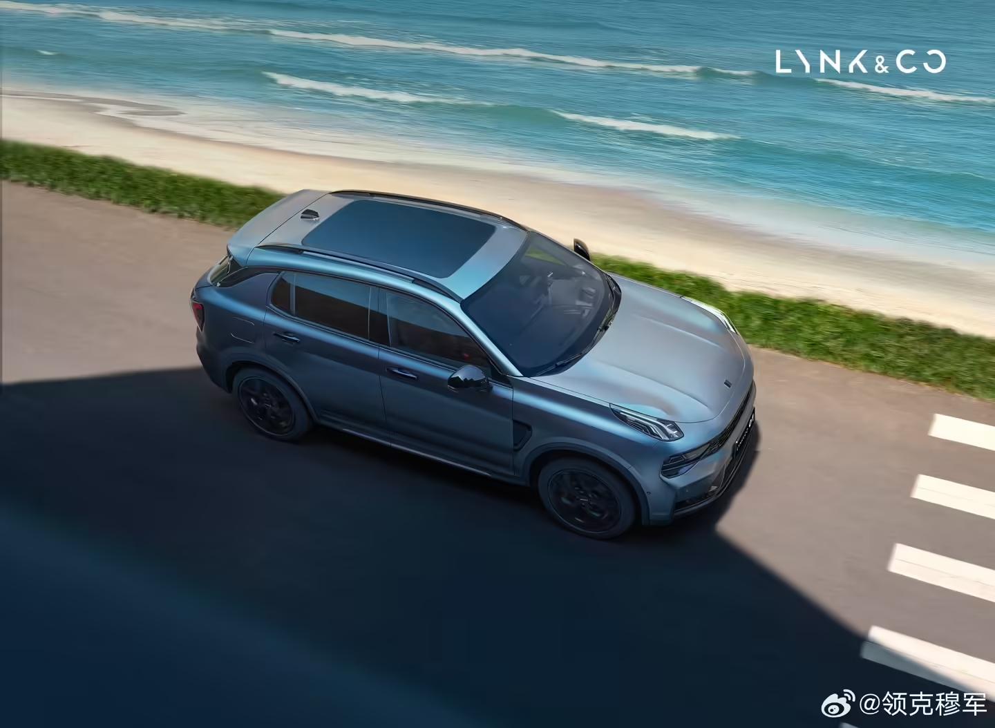 领克01 SUV焕新版汽车官宣:新增夜影蓝车色、内饰质感提升,6月10日“揭晓”