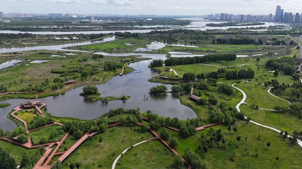 群力外滩湿地公园