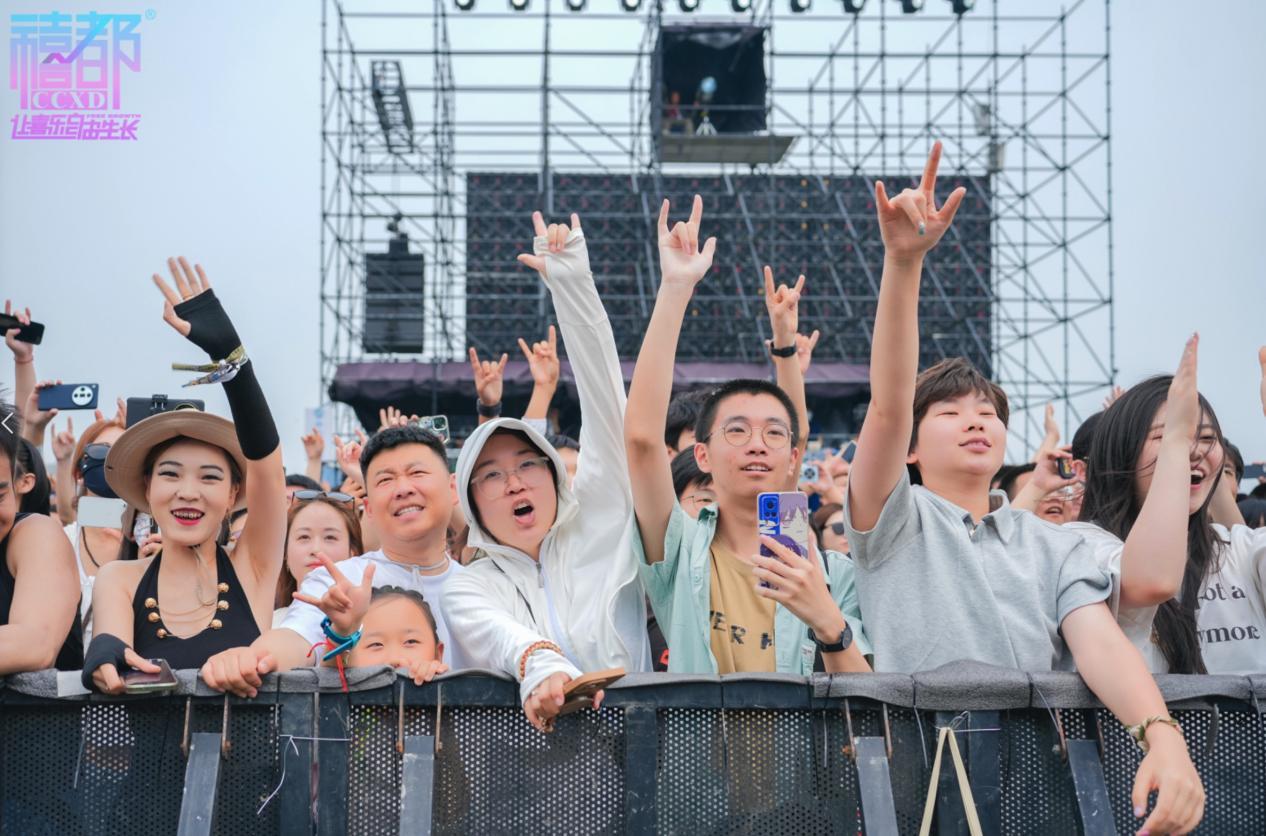 2025长春禧都音乐节现场。官方供图