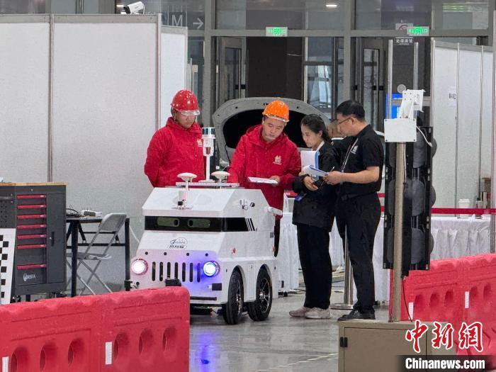 2024年10月，陕西省2024职业技能大赛现场。　李一璠 摄