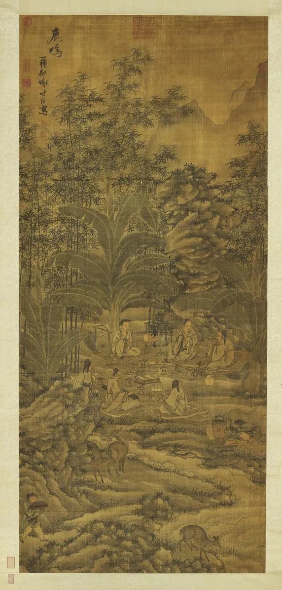 △《鹿鳴嘉宴圖》（明 謝時臣作）