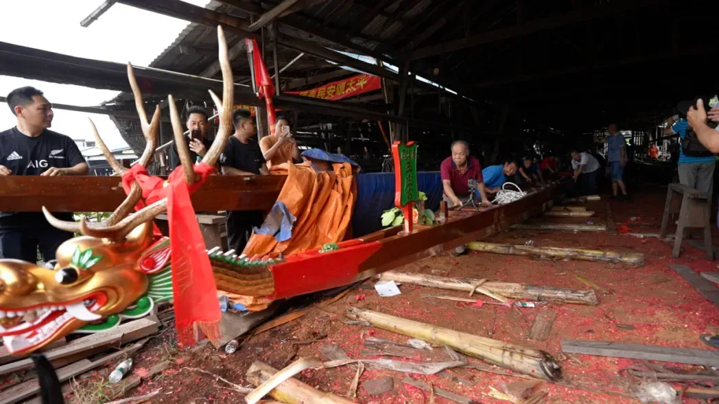 8家传承150余年的船厂！这条仅百余米的老街是珠三角龙舟制造的“心脏”