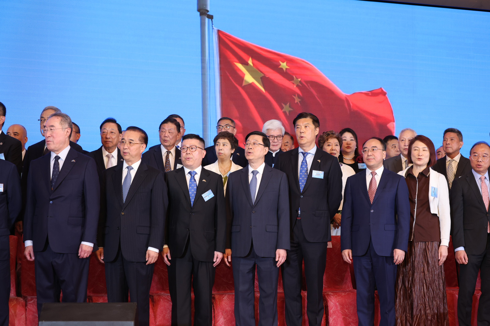 李家超主礼沪港社团总会40周年庆典，寄望发挥桥梁作用服务国家发展