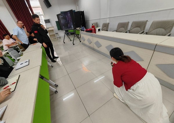 人人讲安全个个会应急——合肥南小恒盛校区举办消防安全培训会(图4)